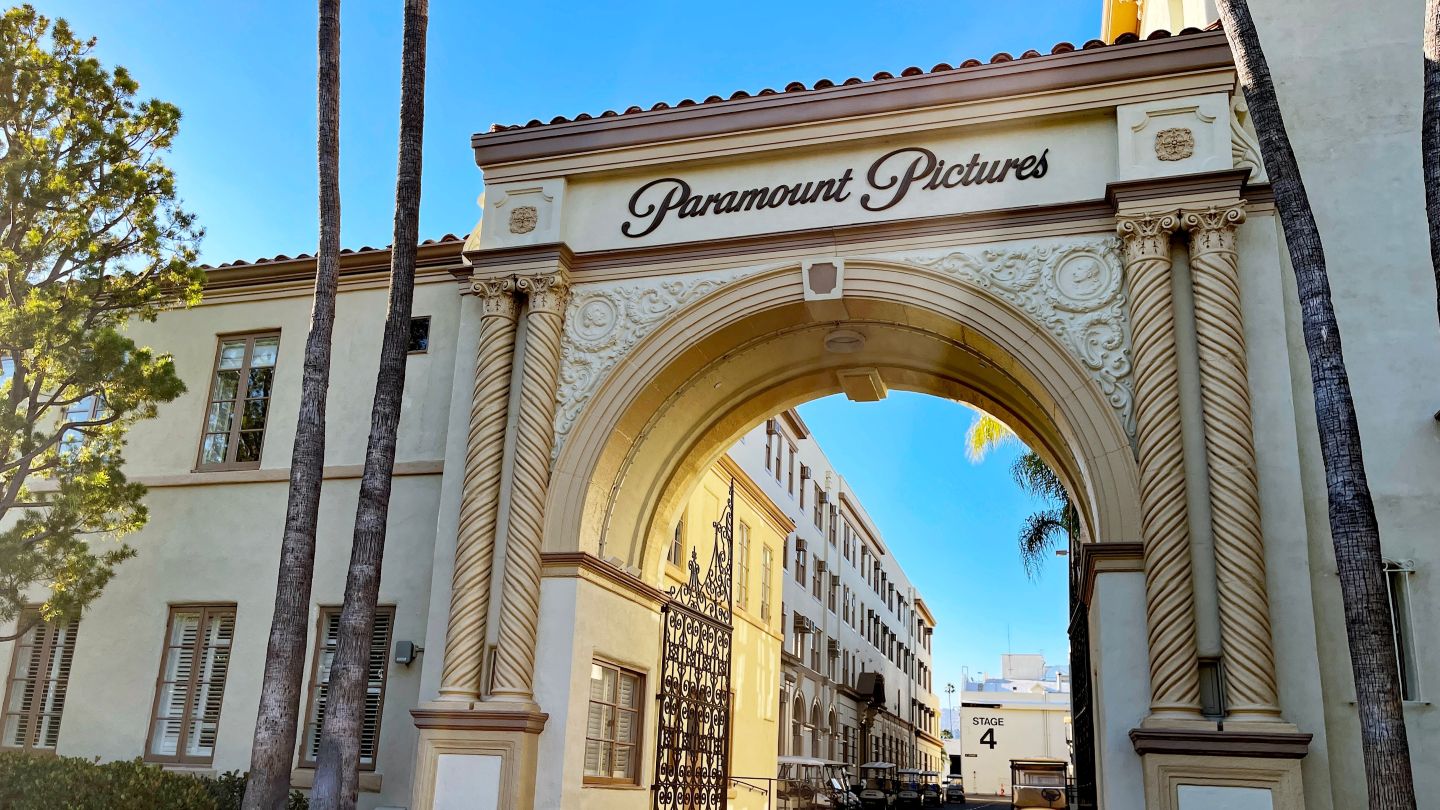 Paramount Pictures studio in Hollywood